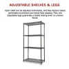 Modular Wire Storage Black Shelf