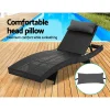 Harmony Outdoor Sun Lounger Pool Chair-FF-LOUNGE-WA-BK