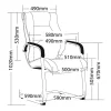 Camry VC Chair-Dimension