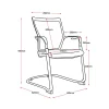 Mesh Cantilever Base Visitor Conference Chair