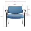 Rotary Bariatric Chair 600-dimension