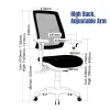 Rio Ergonomic Mesh Office Chair High Back with Arms-dimensions