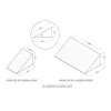 Xenon Steel Lockers Slope-dimensions