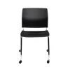 CS One Visitor Chair 4 Leg Casters