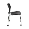 CS One Visitor Chair 4 Leg Casters