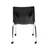 CS One Visitor Chair 4 Leg Casters