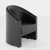 Space Tub Visitor Chair PU Vinyl