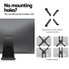 Evolve Monitor Arm Mount Single Black