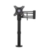 Evolve Monitor Arm Mount Single Black