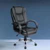 Evolve Office Chair Gaming Computer Chairs Executive PU Leather Seating Black