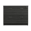 LuxeWorker Lockable Lateral Filing Cabinet 2 Drawers