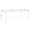 LuxeWorker Workstation Desk