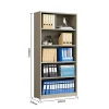 Bookcase 1800 tawny line wood with dimensions