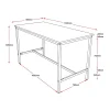 Atro High Bar Leaner Table Bench 1050mm High