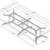 Pinnacle Boardroom Meeting Table_line_draw
