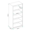 Cannon Metal Open Bookcase Shelving Storage Filing