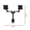 Two-Screen 10-25″ Desk Monitor TV Plasma LED LCD Work Mount Monitor Arm