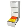 Vertical Filing Cabinet - 4 Drawer White