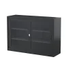 Cannon Glass Metal Door Display Cabinet