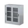 Cannon Glass Metal Door Display Cabinet