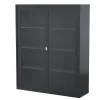 Cannon Glass Metal Door Display Cabinet