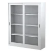 Cannon Glass Metal Door Display Cabinet