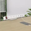 Desktop Power & Data Rail GPO USB With 3 Pin Plug