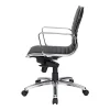 Cogra Medium Back Executive Leather Office Chair-side