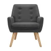 Anne Fabric Tub Chair Dining Armchair