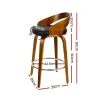 Capri Bar Stool with Chrome Base-dimension