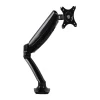 Evolve Monitor Arm Mount Single Gas Black