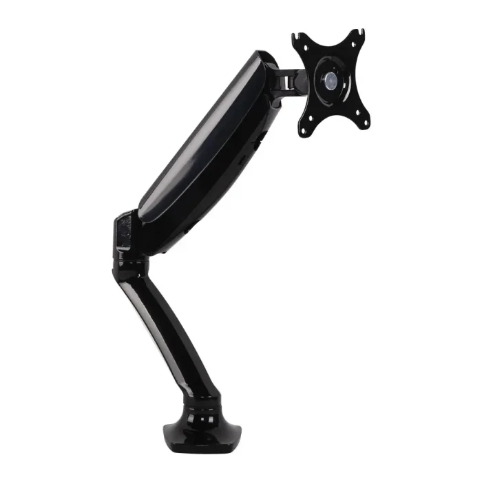 Evolve Monitor Arm Mount Single Gas Black