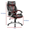 Executive Premium Office Chair in PU Leather-dimension