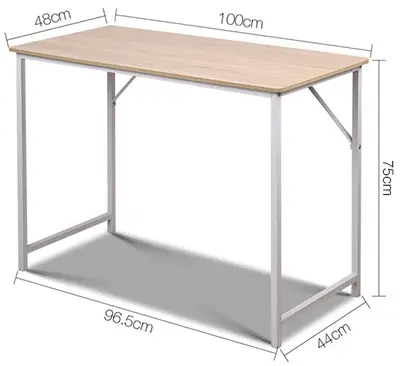 Minimalist Metal Desk-dimensions