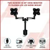 Desk Monitor TV Plasma LED LCD Work Mount Monitor Arm Two-Screen 10-25