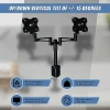 Desk Monitor TV Plasma LED LCD Work Mount Monitor Arm Two-Screen 10-25