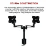 Desk Monitor TV Plasma LED LCD Work Mount Monitor Arm Two-Screen 10-25