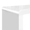 Set of 3 Wooden Coffee Table Gloss White