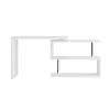 Viva Corner Desk with Bookshelf