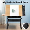 Tilt Drafting Drawing Plan Table with Stool
