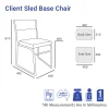 Client Sled Base-dimension