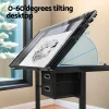 Adjustable Drawing Draftsman Desk Angled Plan Desks DRAW-DESK-03-SI