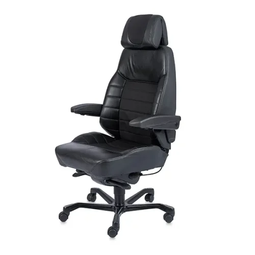 Half Leather Half Cloth Exec-front