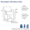 Kensington Sled Base Chair-dimension