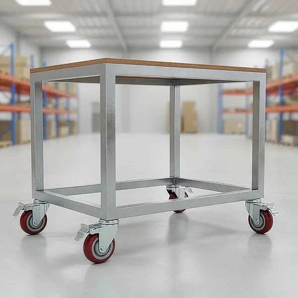 4 x 4 Heavy Duty PU Swivel Wheels