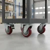 4 x 4 Heavy Duty PU Swivel Wheels
