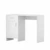 Evolve Office Wooden Storage Computer Desk-FURNI-G-DESK-100-WH