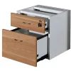 BDO Premier Fixed 1 Drawer plus 1 File Desk Pedestal