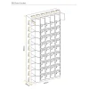 Mobile Phone Locker-60 Door Locker_Line Drawing