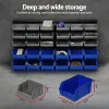 Titan 30 Bin Wall Mounted Rack Storage Organiser